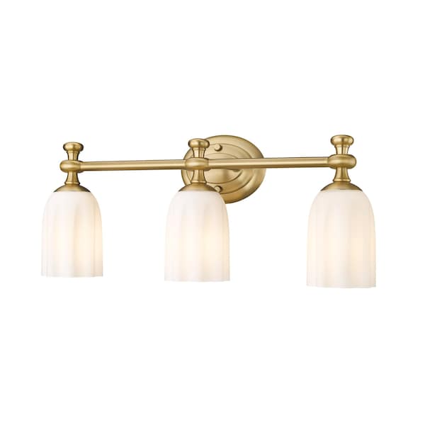 Z-Lite Orion 3 Light Vanity, 22in. W x 5.25in. L, Modern Gold 1102-3V-MGLD - main